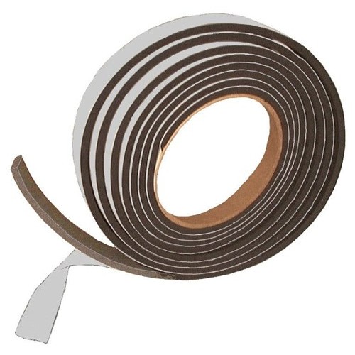 Approved Vendor 4853 Door Weather Stripping, 50 ft Length, 1 in Width, 5/32 in Thickness