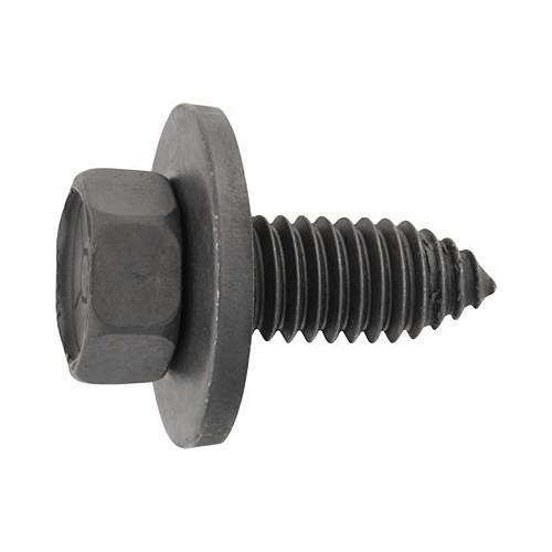 Approved Vendor A11109 Body Bolt, 3/8-16 in, 1 in Overall Length, Hex, Sems