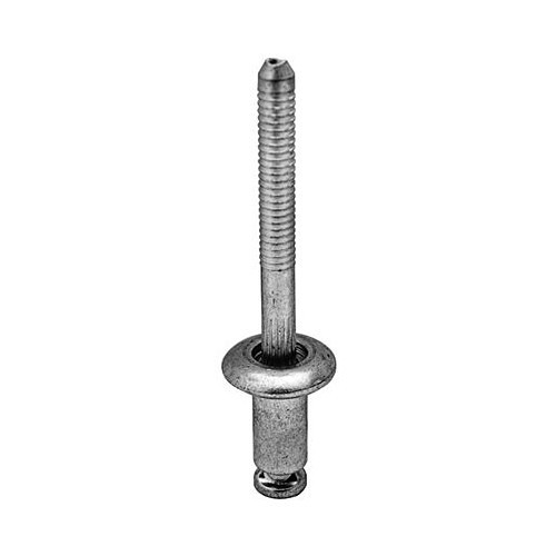 Approved Vendor A15684 Peel Rivet, Specialty, Aluminum Rivet-Steel Mandrel, 1/4 in Rivet Dia, 7/64 to 11/64 in Grip Range