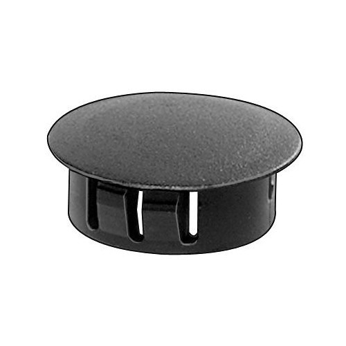 Approved Vendor A18900 Hole Plug, 5/16 in Head Dia, 1/4 in Hole Dia, 5/16 in Thickness, Nylon, Black