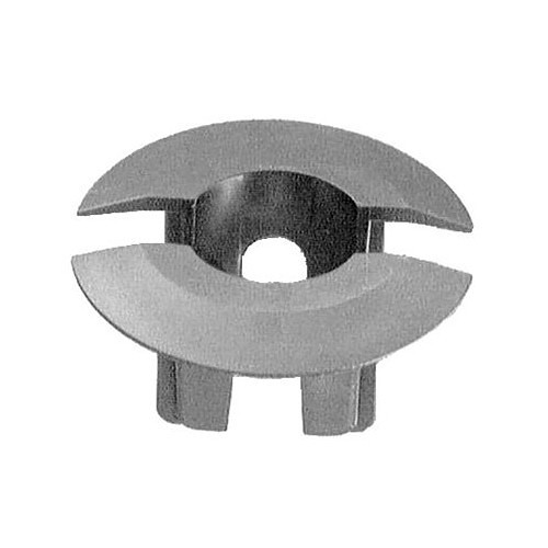 Approved Vendor A19614 Deflector Grommet, 28 Head mm Dia, 13 mm Length, Nylon