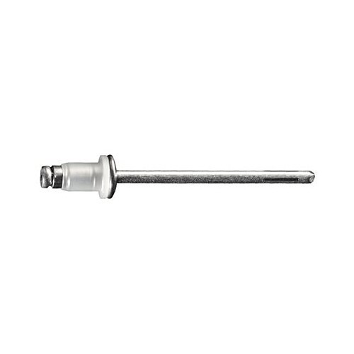 Approved Vendor A20788 Blind Rivet, Specialty, Aluminum Rivet-Steel Mandrel, 1/8 in Rivet Dia, 3/64 to 1/8 in Grip Range