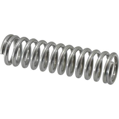 Ajax 61 Compression Spring, 15/16 in Outside Dia, 0.12 in Wire, 9-7/8 in Overall Length