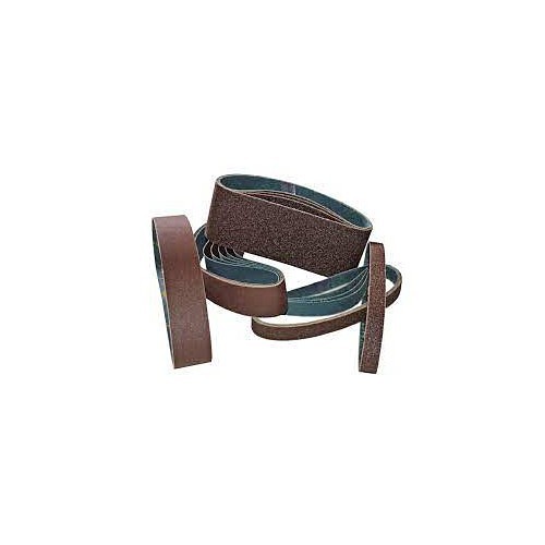 Alfa USA® AB43650 Coated Abrasive Belt, 4 in Belt Width, 36 in Belt Length, 50 Grit, Aluminum Oxide Abrasive, Cotton Backing