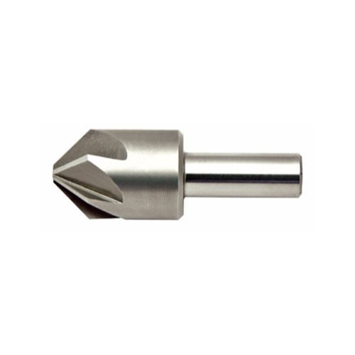 Alfa USA® C6F50547 Countersink, 1/4 in Body Dia, 1/4 in Shank Dia, 6 Flutes, 82 deg Included Angle, High Speed Steel