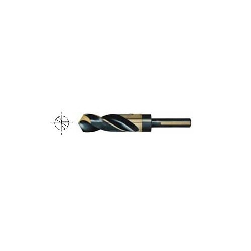 Alfa USA® SDBB50419 Silver and Deming Drill, 0.875 in Drill, 1/2 in Shank, Premium High-Speed Steel