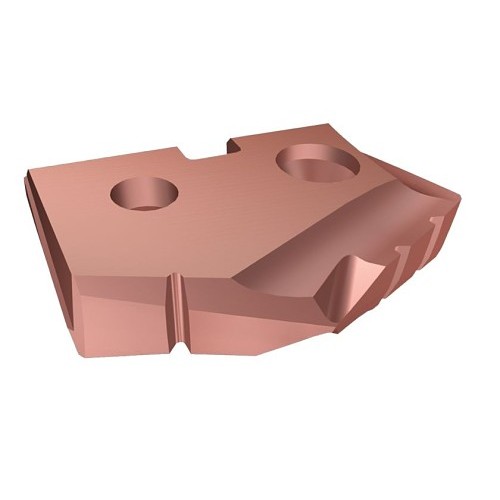 Allied Group GEN2 T-A® 450H-14 Spade Drill Insert, 0.5512 in Dia, 1/8 in Thickness, Standard, Material Grade: Gr CPM-T15, AM200 Coated