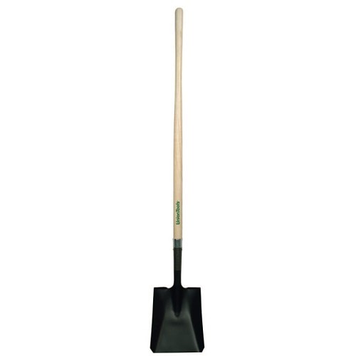 Ames® UnionTools® 760-44106 Shovel, Steel Blade, 11-1/2 in Blade Length, 9-1/4 in Blade Width, Square Blade Point, 48 in Handle Length