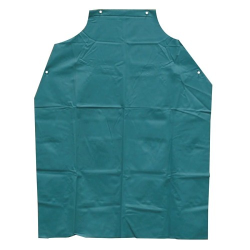 Anchor® ORS® 101-AG-100 Bib Apron, Vinyl, Resists: Puncture, Tear, Green