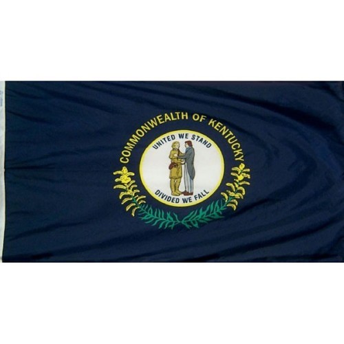 Annin Flagmakers 141970 State Flag, Kentucky Legend, 4 ft Length, 6 ft Width, Nylon