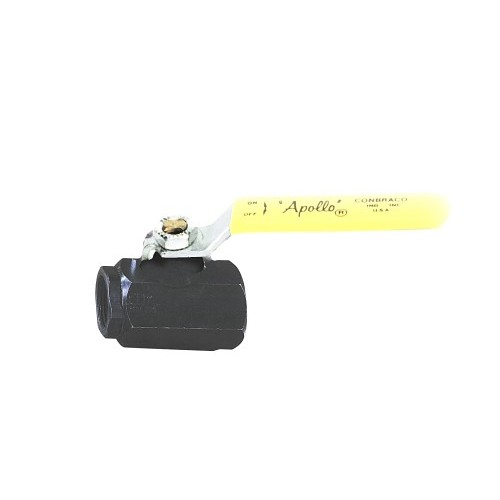 Apex® Apollo™ 72-103-01 Ball Valve, 1/2 in Nominal, FNPT, Carbon Steel Body, Full Port