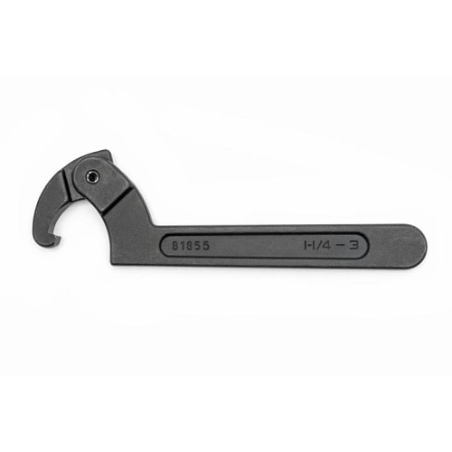 Apex® GEARWRENCH® 81858 Adjustable Wrench, 6-1/8 to 8-3/4 in Wrench Opening, 11.97 in Overall Length, Alloy Steel Jaw, Alloy Steel Body, No Tether Ready, No Measurement Scale Included, Alloy Steel, Black Oxide