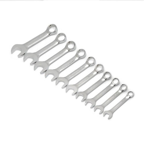 Apex® GEARWRENCH® 81904 Wrench Set, System of Measurement: Metric, 10 Piece, 10-19 mm, Polish Chrome