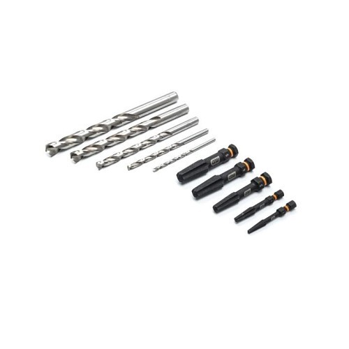 Apex® GEARWRENCH® 84786 Screw Extractor Set, 10 Piece, Alloy Steel