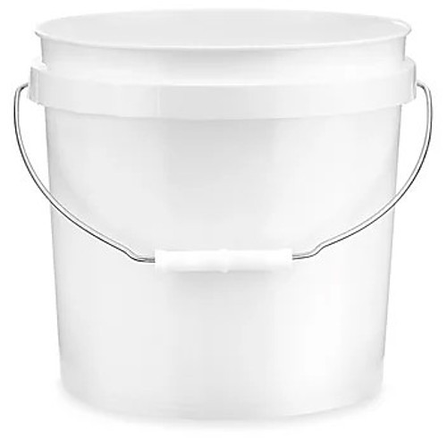 S-9941 Pail, Plastic, White