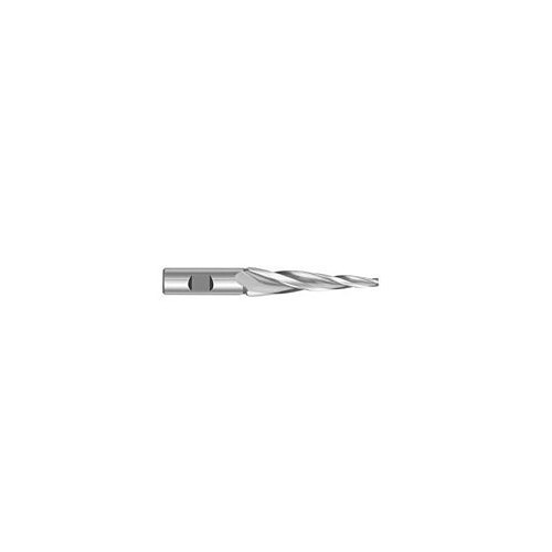 Award Cutter V-404-CB Tapered End Mill, 1/4 in Cutter Dia, 1 in Length of Cut, 3 Flutes, 3/4 in Shank Dia, 3 in Overall Length, TiAlN Coated