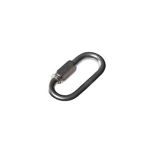 BARON 9589904 Quick Link, 3/8 in, 1760 lb, Steel, Zinc Plated