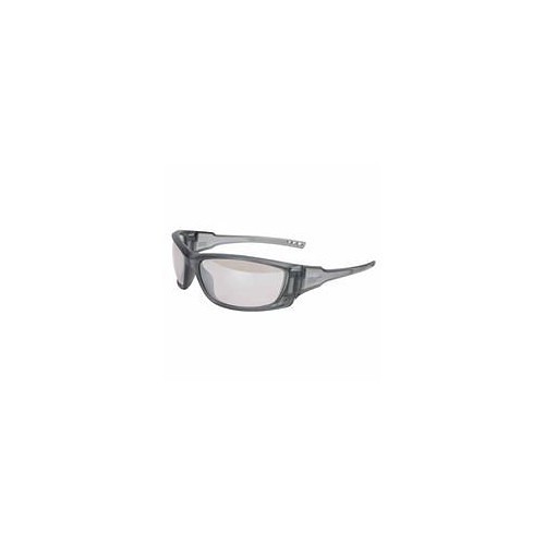 BW Technologies by Honeywell 763-S2164 Safety Glasses, Hard Coat Lens Coating, SCT-Reflect 50 Lens, Full, Gray Frame, Polycarbonate Frame, Polycarbonate Lens, Universal