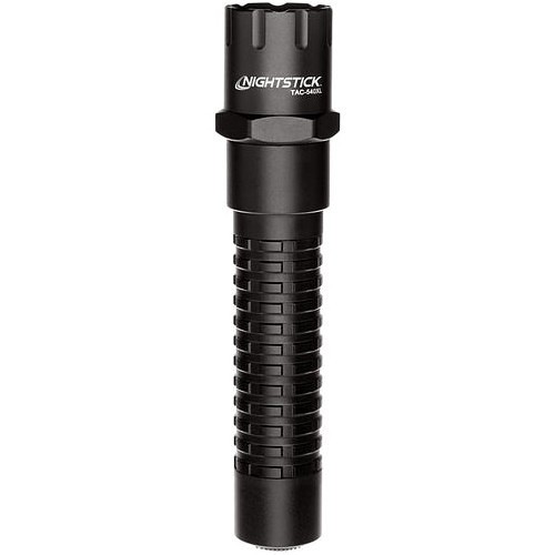 Bayco® NightStick® TAC-540XL Flashlight, Led Bulb, 6061-T6 Aluminum Housing, 800/350/140 Lumens, Black