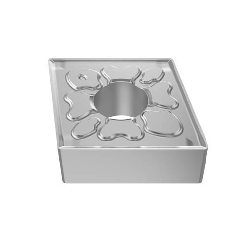 CNMG432-MF4 TM2501 Turning Insert, CNMG Insert, 12 Insert, Diamond, Negative Rake, Neutral Cutting, For Use On: Stainless Steel, Steel, Carbide, Manufacturer's Grade: TM2501