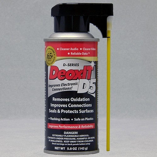 CAIG Laboratories DeoxIT® D5S-6 Cleaning Solution, 5 oz, Light Red, -34 to 200 deg C