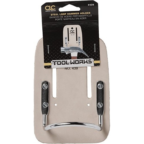 CLC® B000189H6E Tool Pouch and Holsters, Hammer Holder, Alloy Steel, Cream White