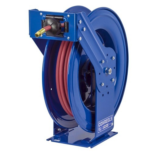 COXREELS® TSH-N-450 Spring Return Hose Reel, 50 ft L Hose, 300 psi, 1/2 in Reel Dia