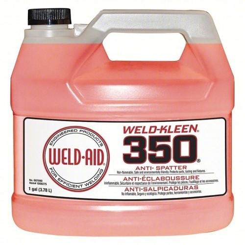 CRC® WELD-KLEEN® 350 388-007090 Anti-Spatter, 1 gal Container, Bottle Container, Liquid Form, Red