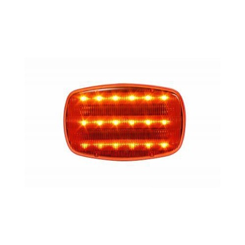 CUSTER HF18A-PHD Vehicle Light Bar, Amber, LED Lamp