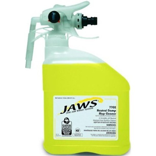 Canberra JAWS-7702-83 Neutral Damp Mop Cleaner, 2/3 L Container, Liquid Form, Citrus Fragrance Odor/Scent