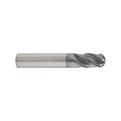 Carbide Grinding GM0500MMB4 Indexable Ball Nose End Mill, 5 mm Cutting Dia, 15 mm Maximum Depth of Cut, Carbide