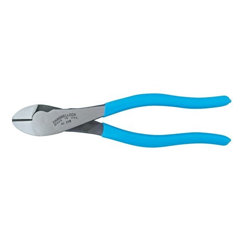 Channellock® XLT 140-338-BULK Diagonal Cutting Plier, 1.09 W x 0.86 L in Jaw, Knife and Anvil Cut Type