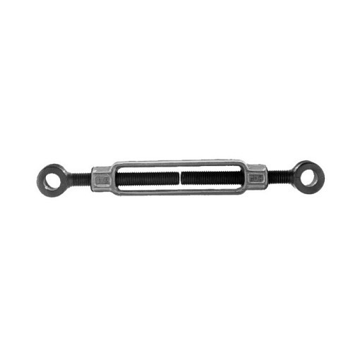 Chicago Hardware 03423 4 Turnbuckle, Eye/Eye End/End, 1 in Thread Dia, 6 in Take Up, 14-1/8 in Closed Length