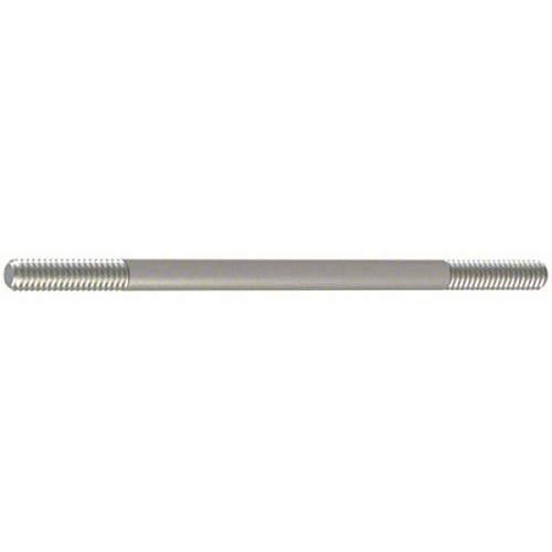 Chicago Hardware 775438 Fully Threaded Stud, Imperial, 1 in-8 Diameter - Thread Size, 5-1/2 in L, ASTM A193 Chromium-Molybdenum Alloy Steel, Plain Plated Finish, Grade B7