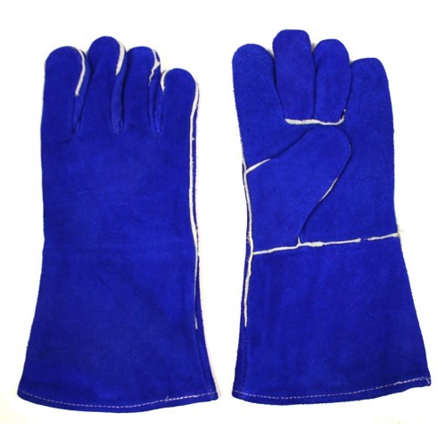 Cordova 7609XL Welding Gloves, X-Large, #10, Cowhide Leather, Blue, Full Sock