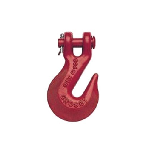 Crosby® 1027285 Grab Hook, 3/8 in, 7100 lb, 80 Grade, Clevis Attachment, Forged Alloy Steel