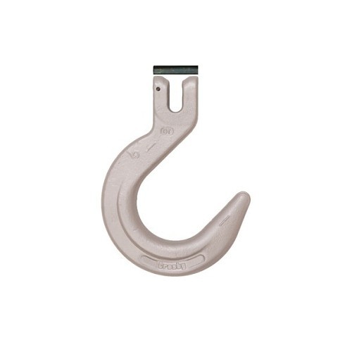 Crosby® 1049916 Foundry Hook, 3/8 in, 8800 lb, Gr 100 Grade, Clevis Attachment, Forged Alloy Steel