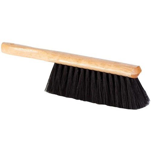 Counter Duster, 8 in Length, Hardwood Lacquered Handle