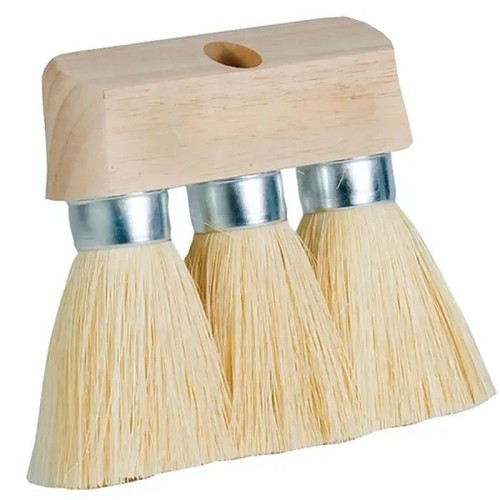 Knot Roof Brush, 3-1/2 in Brush, White Tampico Trim Color