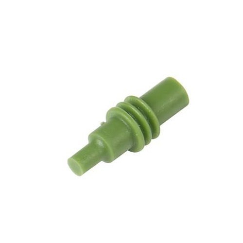 Del City 75042 Connector Housing, Weather Pack Cavity, For Use With: Aptiv Automotive Connectors, Silicone, Green