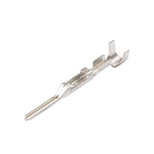 Del City 83268 Pin Terminal, 22-20 ga Conductor, 1.85 mm Pin Dia, 11.8 mm Pin Length, Tinned Brass