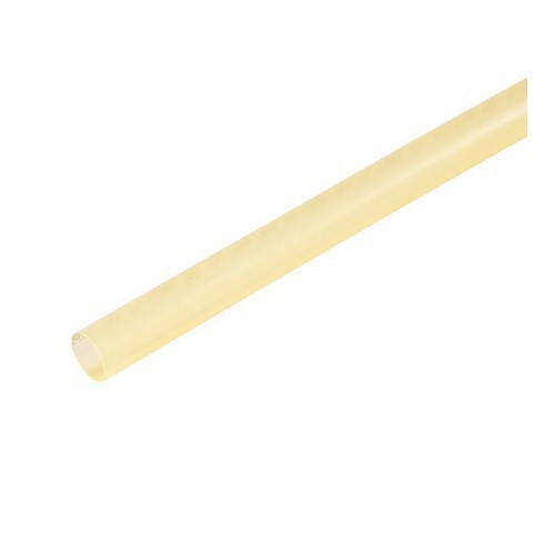 Del City 985415 Heat Shrink Tubing, 0.7 in Inner Dia Expanded, 0.105 in Inner Dia Recovered, 6 in Length, Clear/Orange