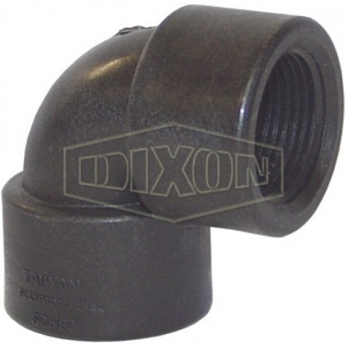 Dixon® 62220 Elbow, 3 in Nominal, FNPT, SCH 80, Polypropylene