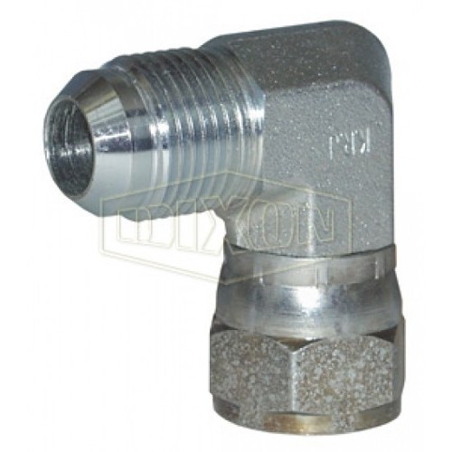 Dixon® 6500-4 Elbow, 1/4 in Nominal, FJIC 37 deg Swivel x MJIC 37 deg Flare, Steel