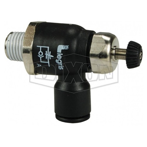 Dixon® 70656014 Flow Control Valve, 3/8 x 1/4 in Nominal, Tube x MNPT