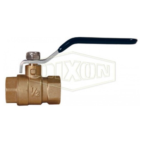 Dixon® FBVG25 Ball Valve, 1/4 in Nominal, FNPT, Brass Body, Full Port