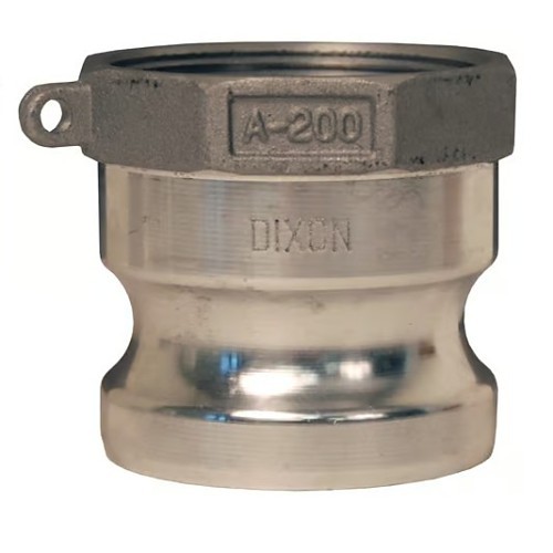 Dixon® G100-A-AL Cam and Groove Adapter, 1 FNPT in Inside Dia, A380 Permanent Mold Aluminum