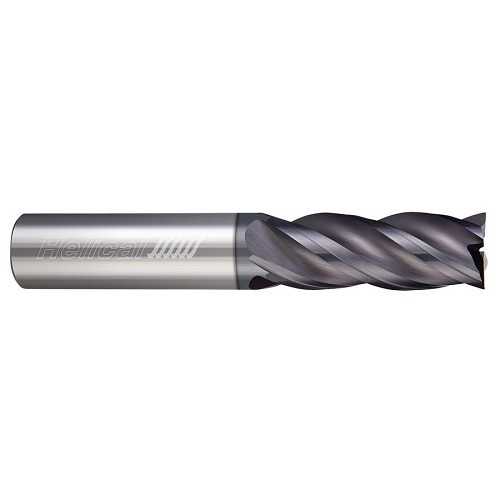 Dolen Tool 30662 Square End Mill, 3/4 in Cutter Dia, 1-5/8 in Length of Cut, 4 Flutes, 3/4 in Shank Dia, 4 in Overall Length, APLUS Coated