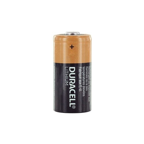 Duracell® Batteries Plus CR123 2/PACK Lithium Battery, Lithium/Manganese Dioxide, 3.2-3.3 V Nominal, 1550 mAh Nominal Capacity, CR123A