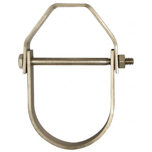 Empire 11SS1200 Clevis Hanger, 12 in Pipe, 7/8 in Rod, 3800 lb, 304 Stainless Steel